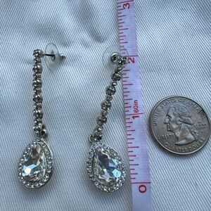 Elegant Silver Drop Earrings